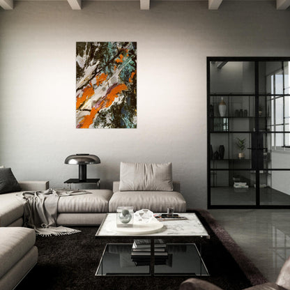 FULL FATHOM FIVE - Jackson Pollock Brushed Aluminum Print - 70x100 cm / 28x40 inches | Jackson Pollock Aluminum Print | Jackson Pollock Prints