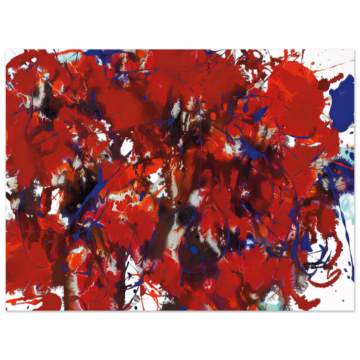 Sam Francis - Untitled  SFP94-39  SFF 1714   75x100 cm / 30x40inches Fine Art Poster