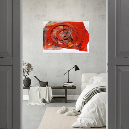 Waking Up - Sam Gilliam Brushed Aluminum Print - 70x100 cm / 28x40 inches | Sam Gilliam Aluminum Print | Sam Gilliam Prints