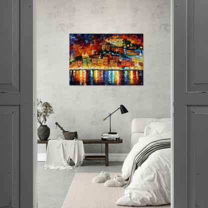 Leonid Afremov - Leonid Afremov Brushed Aluminum Print - 70x100 cm / 28x40 inches | Leonid Afremov Aluminum Print | Leonid Afremov Prints