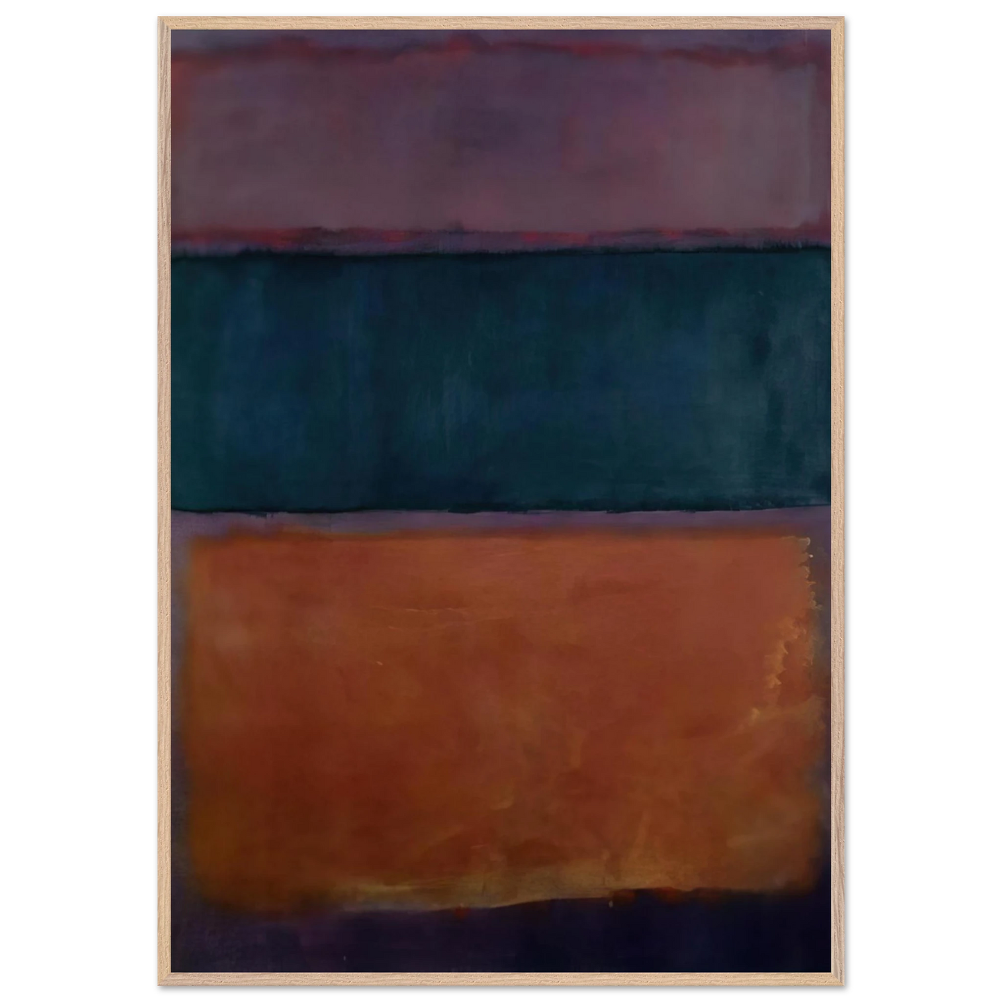 Helen Frankenthaler - Untitled - 1963 Wall art - 27x35 cm / 11x14 inches - Fine Art Poster-canvas - -