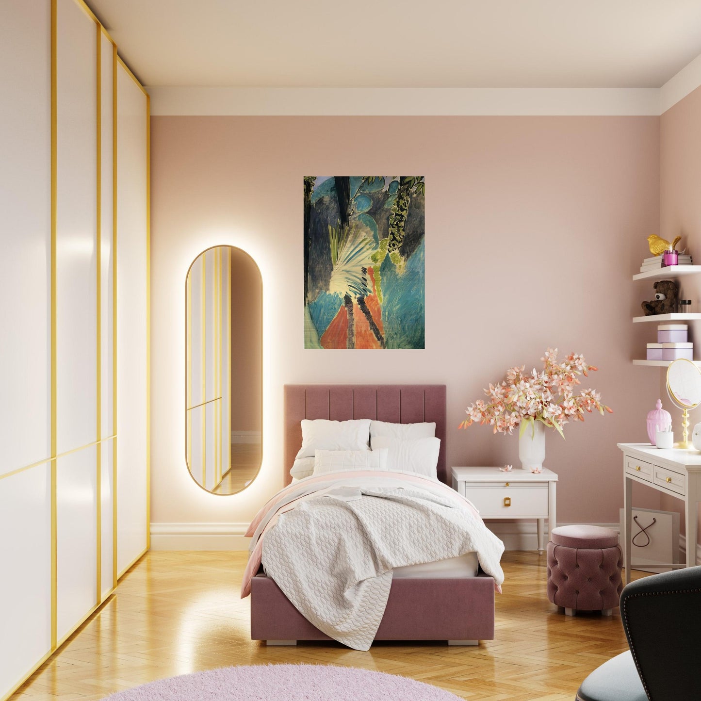 THE PALM 1912 - Henri Matisse Brushed Aluminum Print - 70x100 cm / 28x40 inches | Henri Matisse Aluminum Print | Henri Matisse Prints