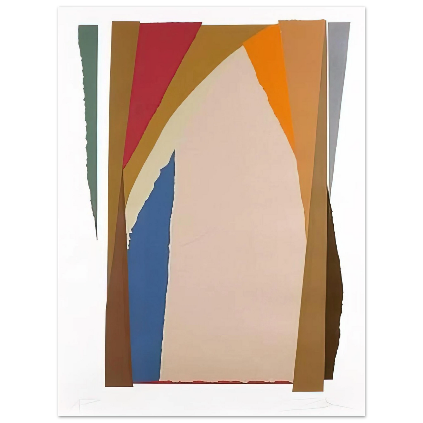 Larry Zox - Bonac - 1981  75x100 cm / 30x40inches Fine Art Poster