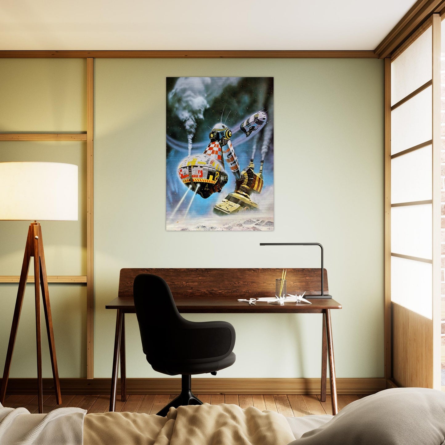 Chris Foss - Chris Foss Brushed Aluminum Print - 70x100 cm / 28x40 inches | Chris Foss Aluminum Print | Chris Foss Prints