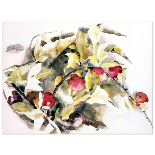 Charles Demuth - Plums - 1925  75x100 cm / 30x40inches Fine Art Poster