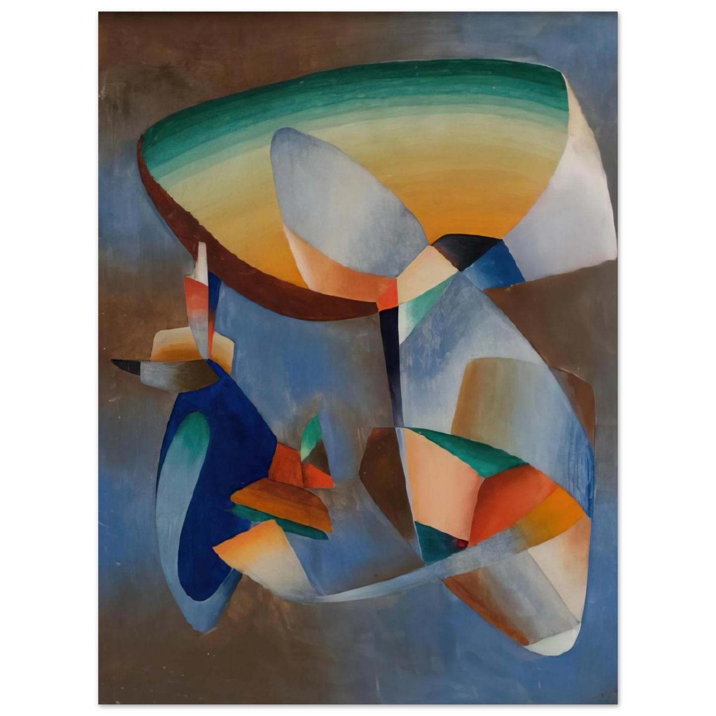 John Ferren - Composition - Abstract Art  75x100 cm / 30x40inches Fine Art Poster
