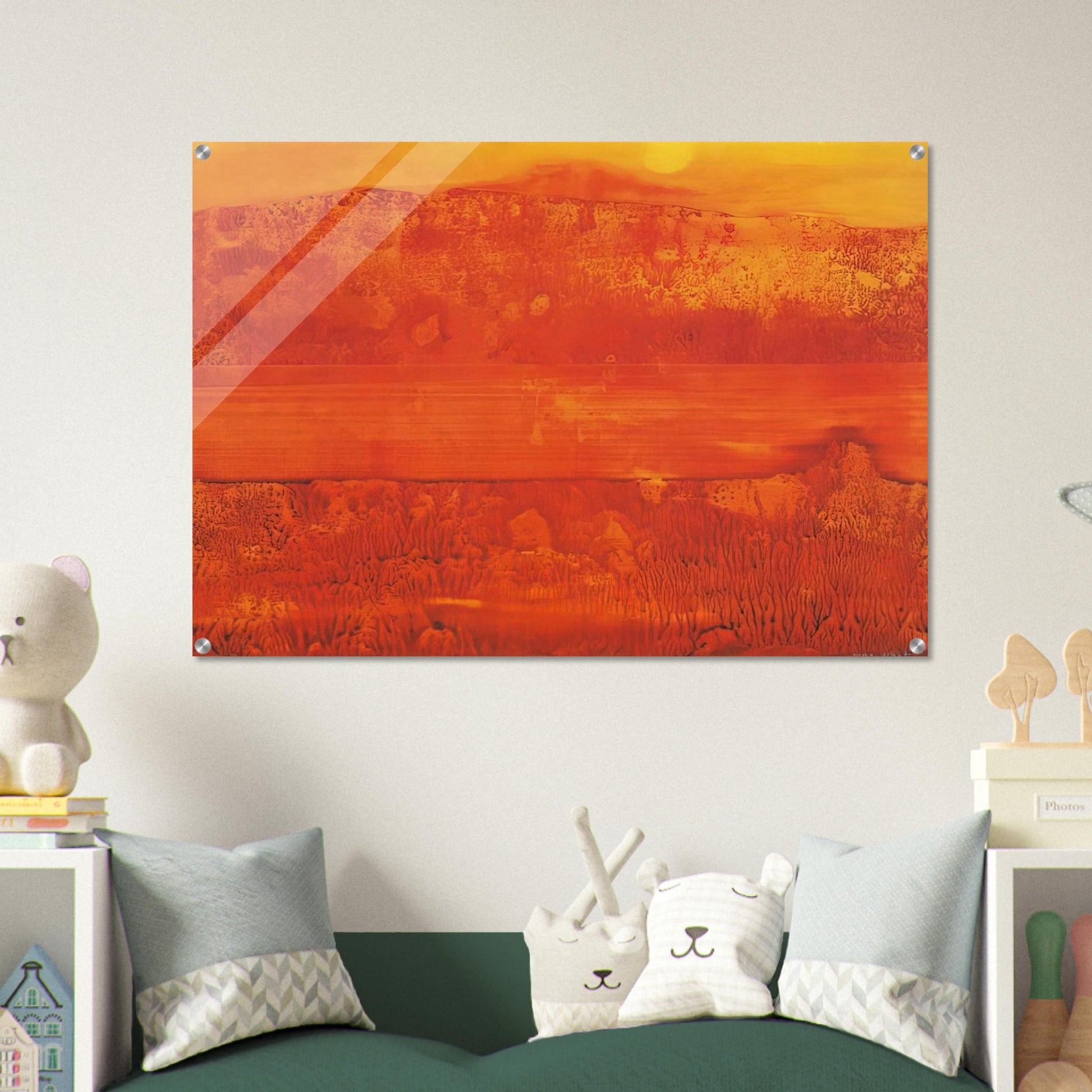 The Obscure Gods - Max Ernst Acrylic Print - 70x100 cm / 28x40″ inches | Max Ernst Wall Art | Max Ernst Prints