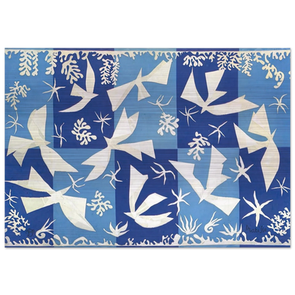 POLYNESIA THE SKY 1946 - Henri Matisse Brushed Aluminum Print - 70x100 cm / 28x40 inches | Henri Matisse Aluminum Print | Henri Matisse Prints