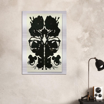 Rorschach - Andy Warhol Brushed Aluminum Print - 70x100 cm / 28x40 inches | Andy Warhol Aluminum Print | Andy Warhol Prints