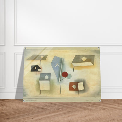 SIX SPECIES 1921 - Paul Klee Acrylic Print - 70x100 cm / 28x40″ inches