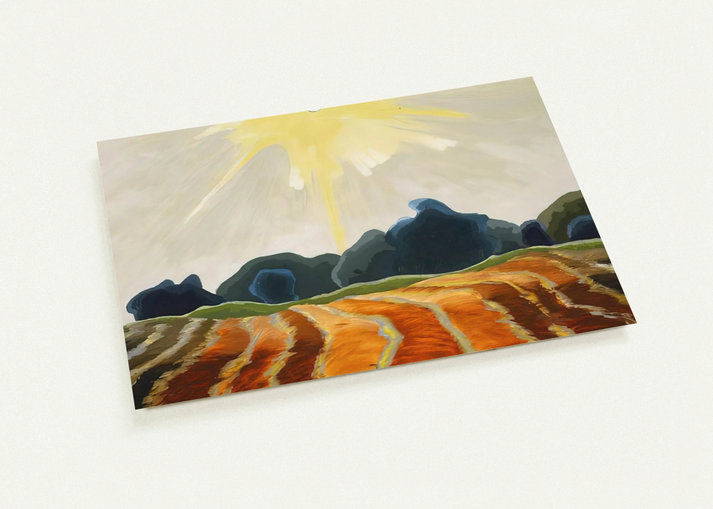 Morning Sun - 1935 By Arthur Dove Pack of 10 Post Cards | Arthur Dove Post Cards | A6 (10.5 x 14.8 cm) - 4.1 x 5.8 inches