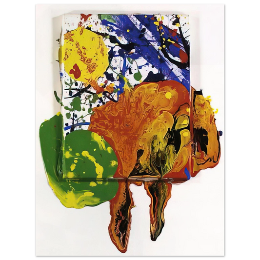 Sam Francis - Untitled  SFP89-105   75x100 cm / 30x40inches Fine Art Poster