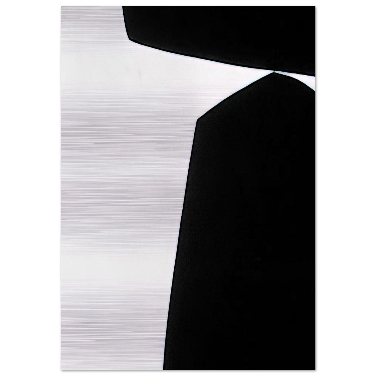 Untitled - 1962 - Lorser Feitelson Brushed Aluminum Print - 70x100 cm / 28x40 inches | Lorser Feitelson Aluminum Print | Lorser Feitelson Prints