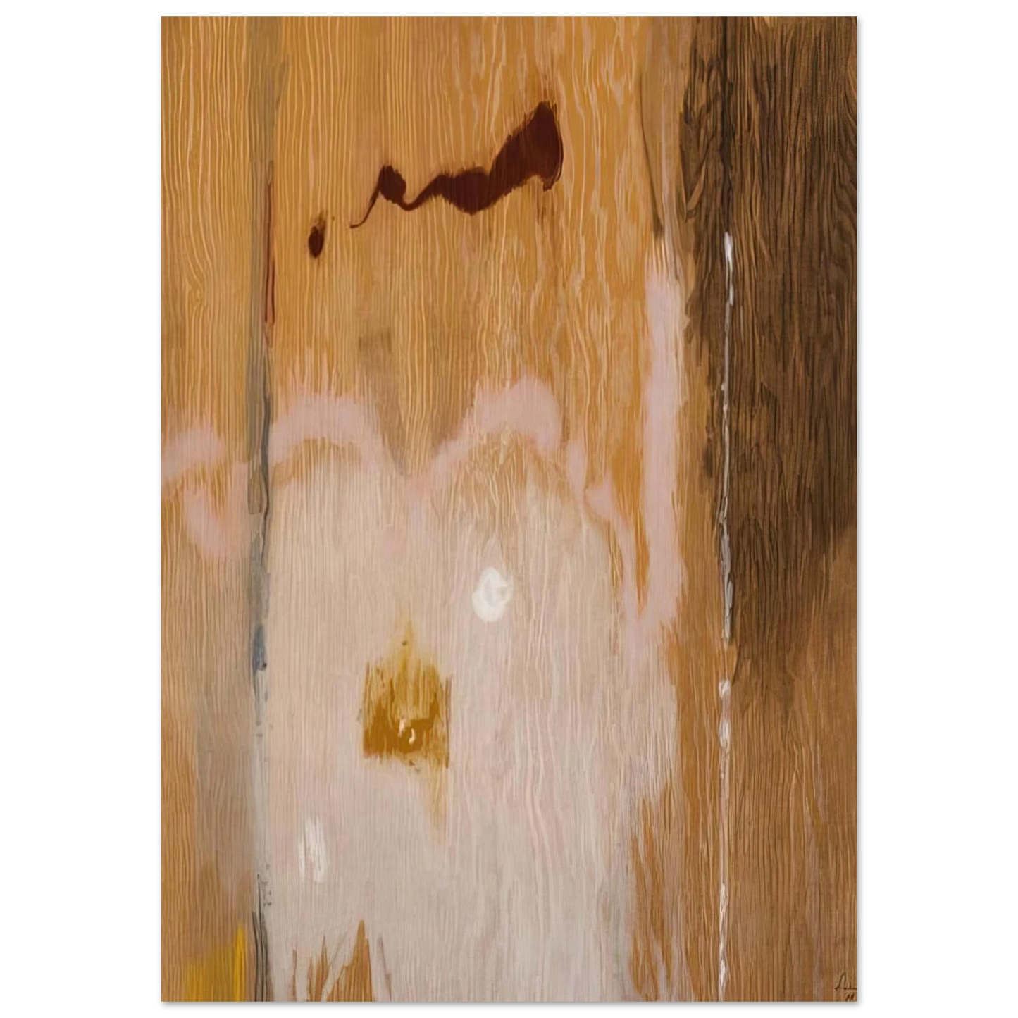 Helen Frankenthaler - Tales of Genji VI - 1998 Wall art - 40x50 cm / 16x20 inches - Fine Art Poster-canvas - -