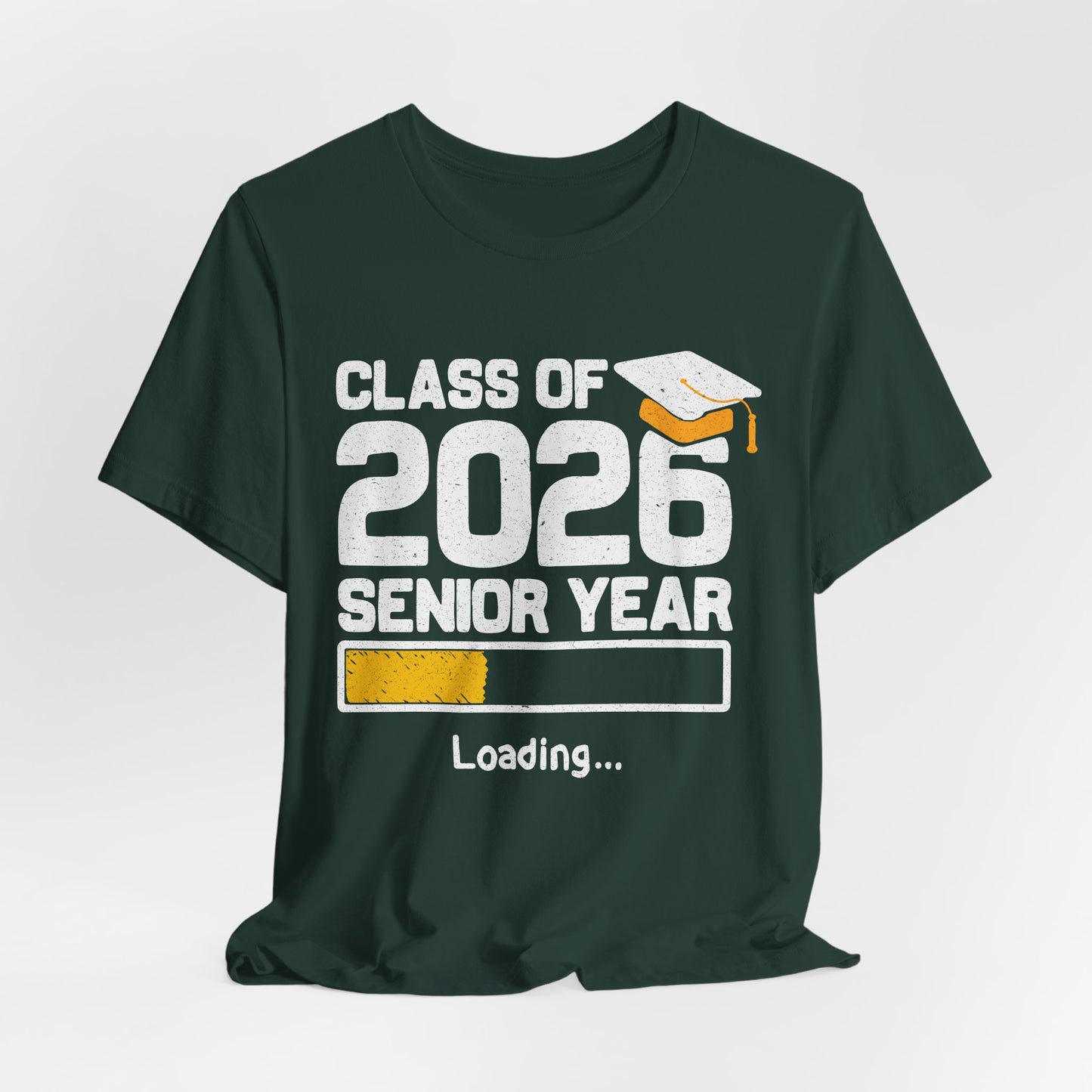 T-shirt de l'année de terminale 2026, T-shirt de graduation, Cadeau de graduation unisexe, Vêtements pour lycéens en terminale, T-shirt pour étudiants en route vers le collège
