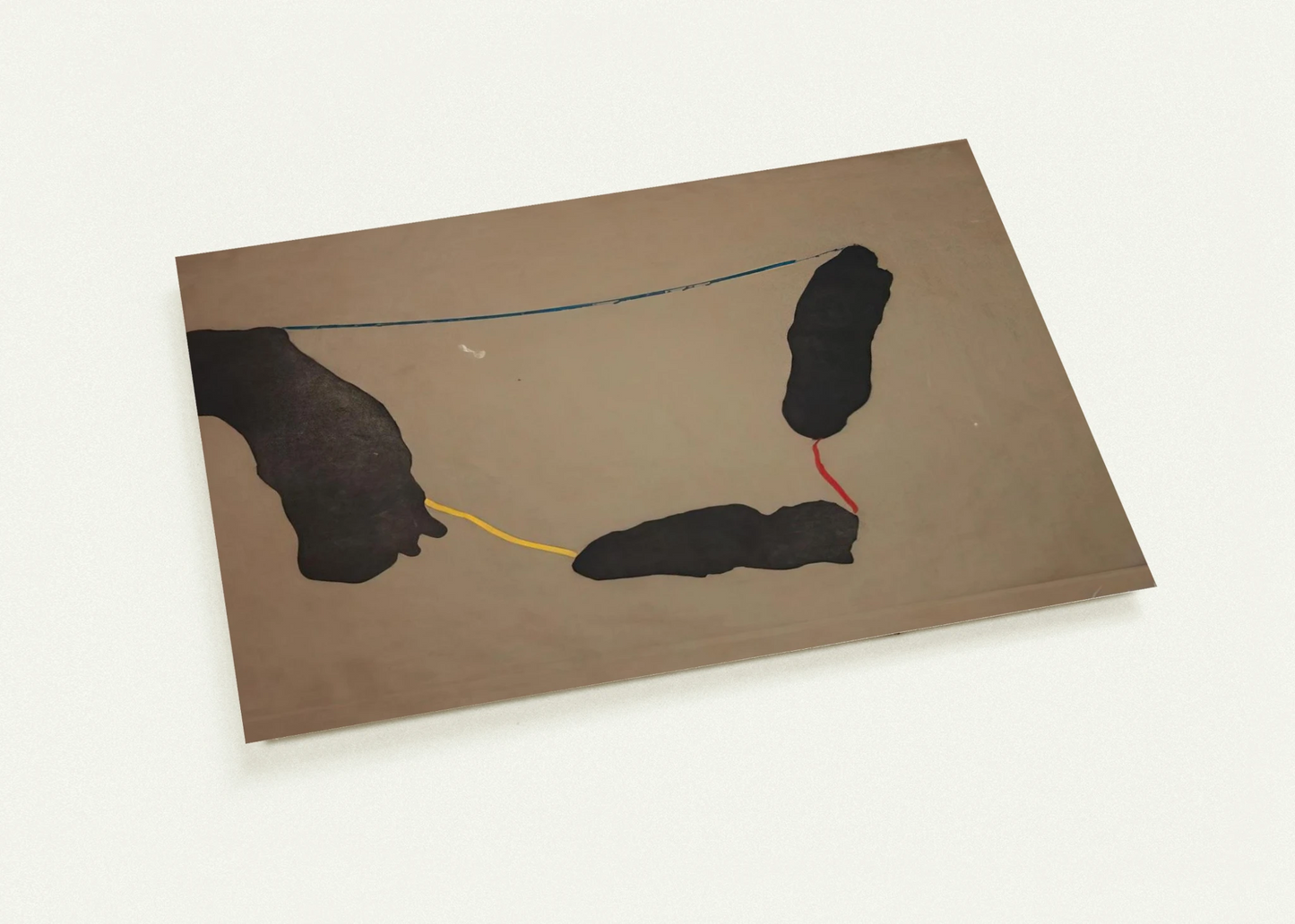 Connected By Joy - 1973 By Helen Frankenthaler Pack of 10 Post Cards | Helen Frankenthaler Post Cards | A6 (10.5 x 14.8 cm) - 4.1 x 5.8 inches