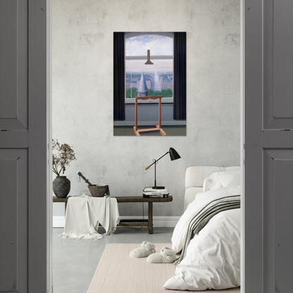 WHERE EUCLIDE WALKED 1955 - Rene Magritte Brushed Aluminum Print - 70x100 cm / 28x40 inches | Rene Magritte Aluminum Print | Rene Magritte Prints
