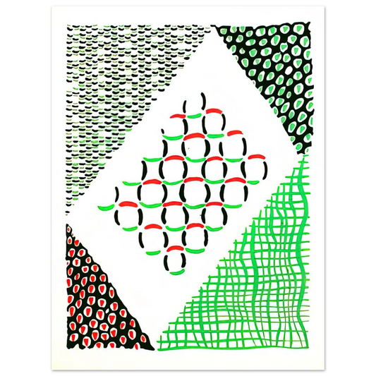 Sonia Delaunay - COMPOSITION 19  75x100 cm / 30x40inches Fine Art Poster