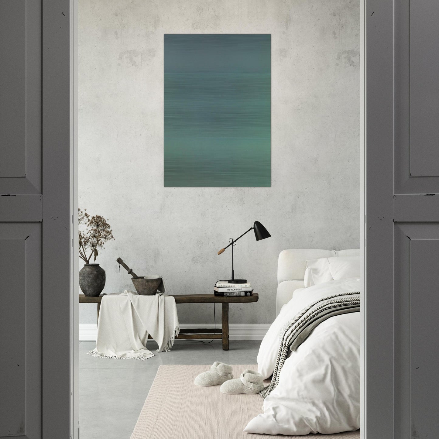 Untitled - 1968 - Blinky Palermo Brushed Aluminum Print - 70x100 cm / 28x40 inches | Blinky Palermo Aluminum Print | Blinky Palermo Prints
