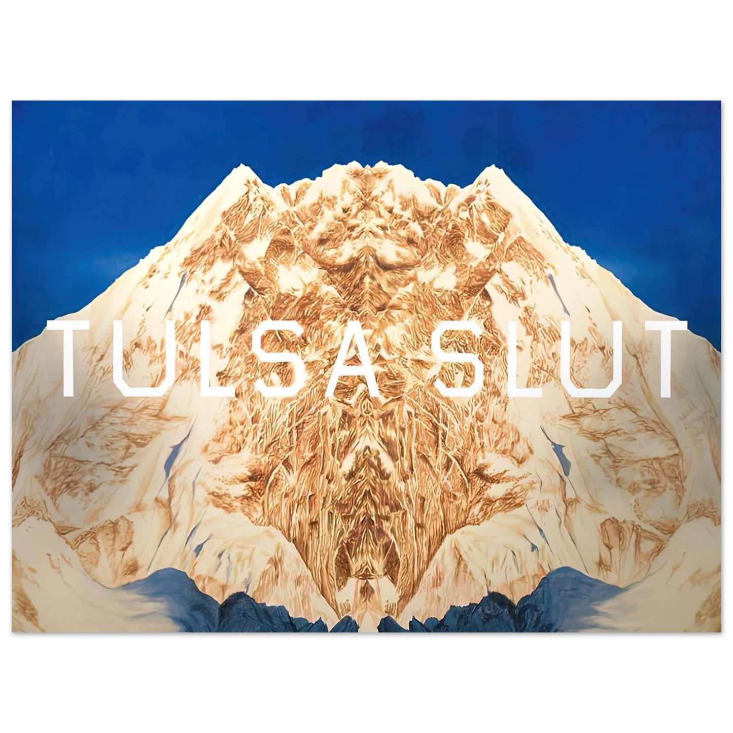 Edward Ruscha - TULSA SLUT 2016  75x100 cm / 30x40inches Fine Art Poster