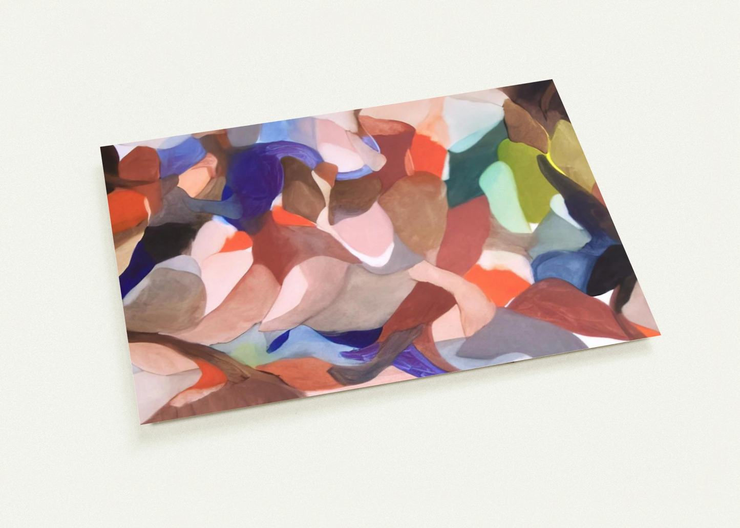 Night of the Red Wind By Alice Baber Pack of 10 Post Cards | Alice Baber Post Cards | A6 (10.5 x 14.8 cm) - 4.1 x 5.8 inches
