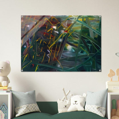 ABSTRACT PAINTING NO 439 - Gerhard Richter Acrylic Print - 70x100 cm / 28x40″ inches