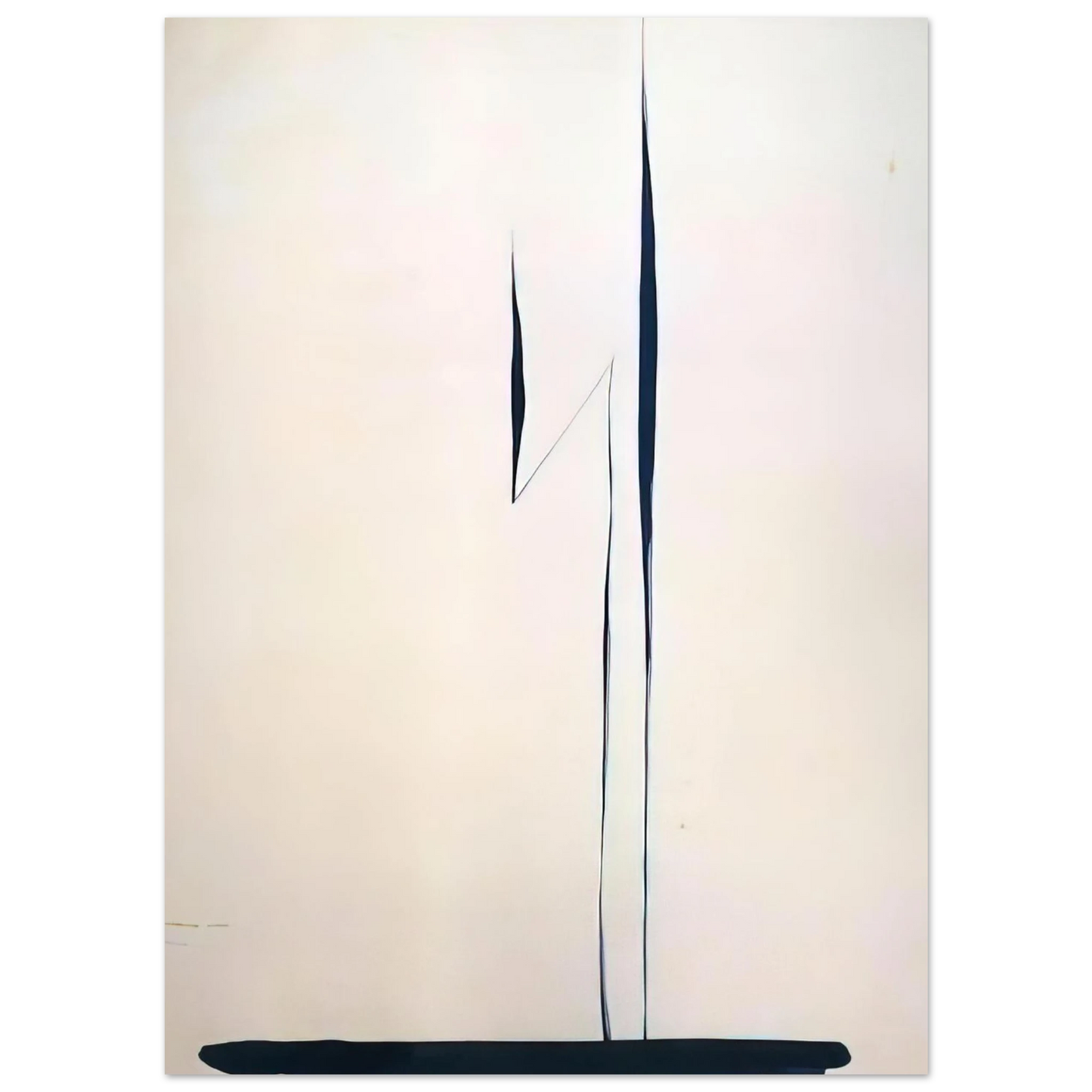 Georgia O'Keeffe - Black Lines 1 Fine Art Poster