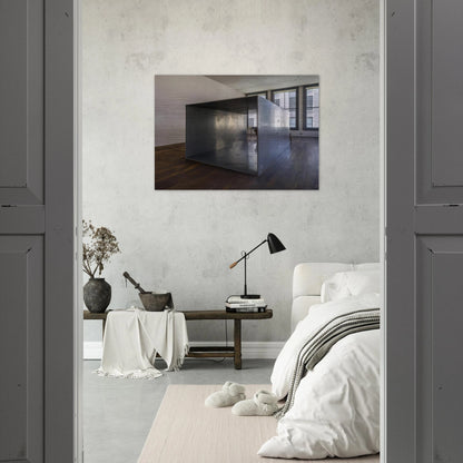 Untitled 101 Spring Street - 1969 - Donald Judd Brushed Aluminum Print - 70x100 cm / 28x40 inches | Donald Judd Aluminum Print | Donald Judd Prints