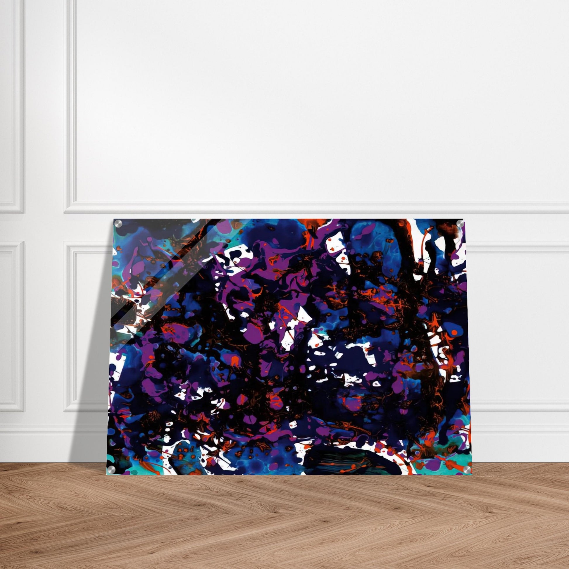 Untitled  SFP94-3  SF94-024  - Sam Francis Acrylic Print - 70x100 cm / 28x40″ inches