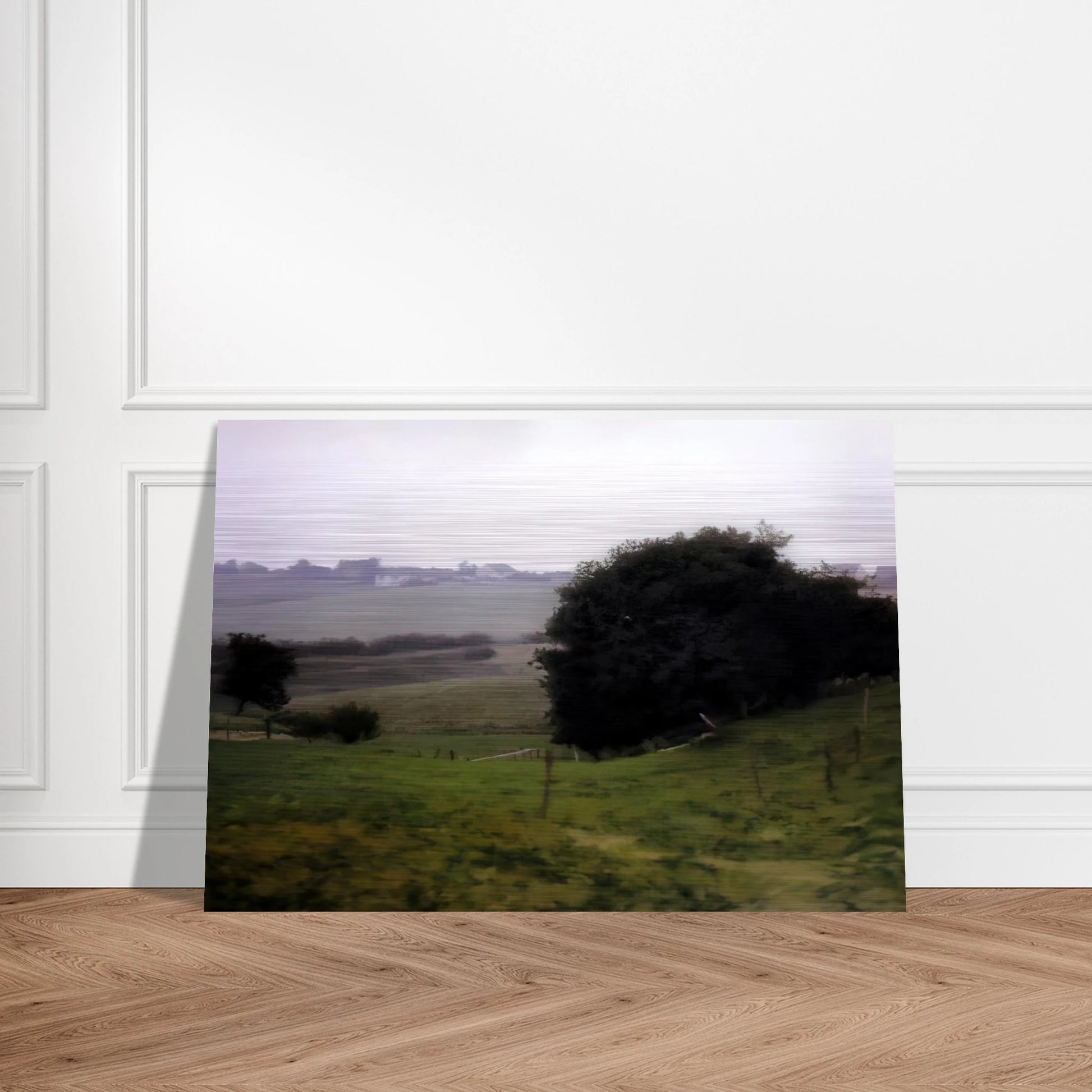 MEADOWLAND - Gerhard Richter Brushed Aluminum Print - 70x100 cm / 28x40 inches | Gerhard Richter Aluminum Print | Gerhard Richter Prints