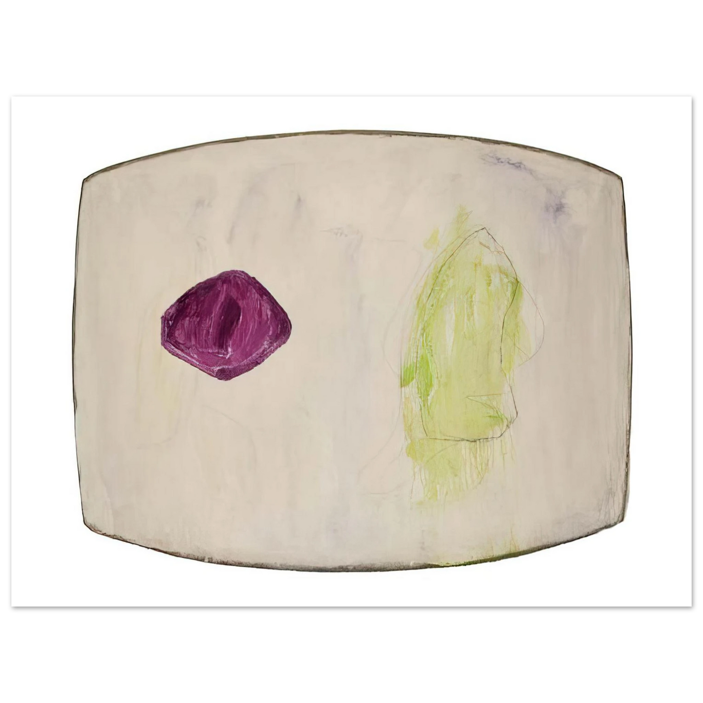 Ron Gorchov - Treasure Island - 2012  75x100 cm / 30x40inches Fine Art Poster