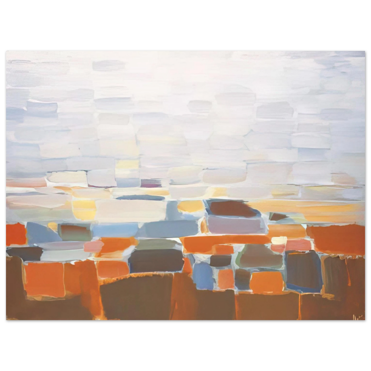 Nicolas de Stael - Ciel - Art Informel Fine Art Poster
