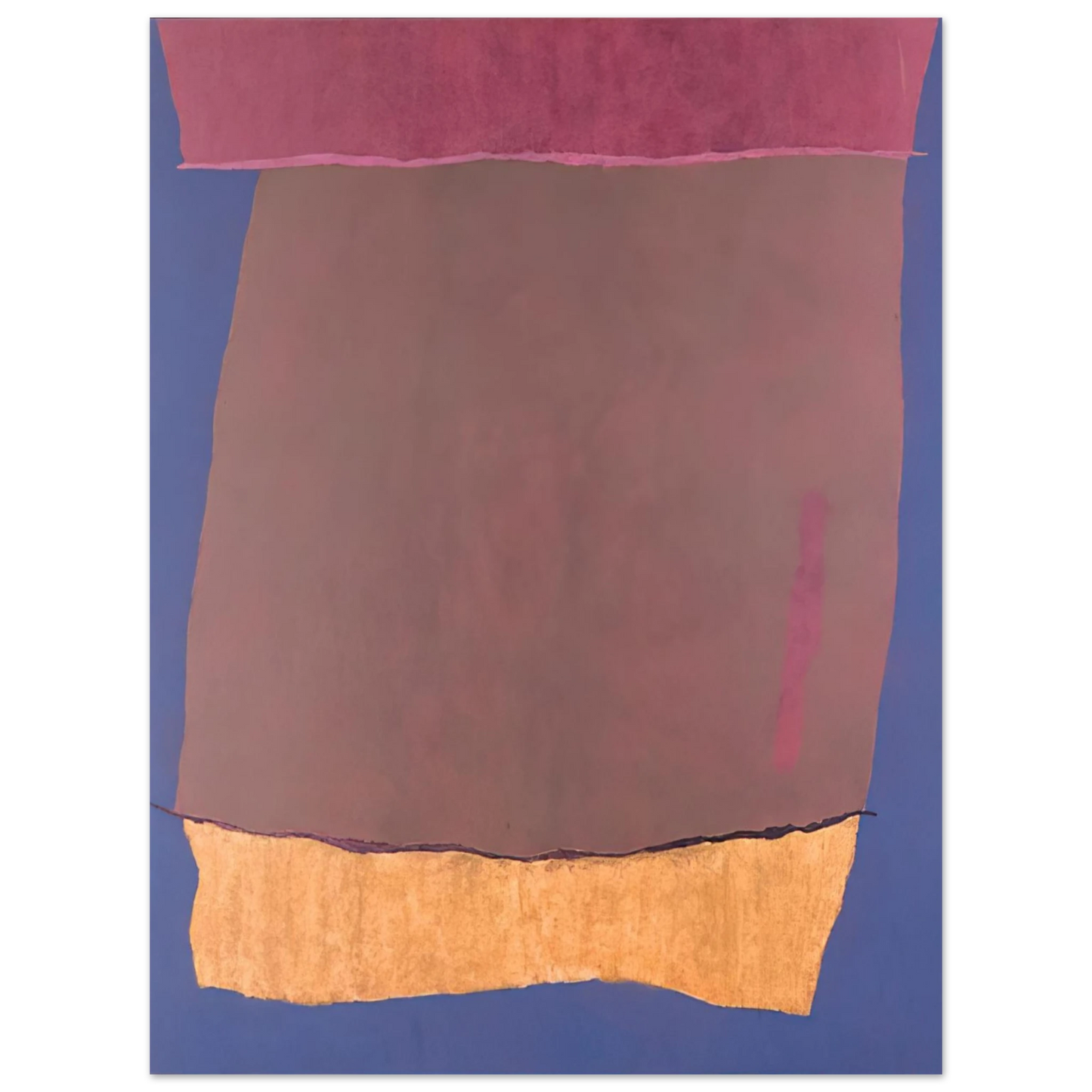Theodoros Stamos - Infinity Field, Lefkada Series IX - 1978  75x100 cm / 30x40inches Fine Art Poster