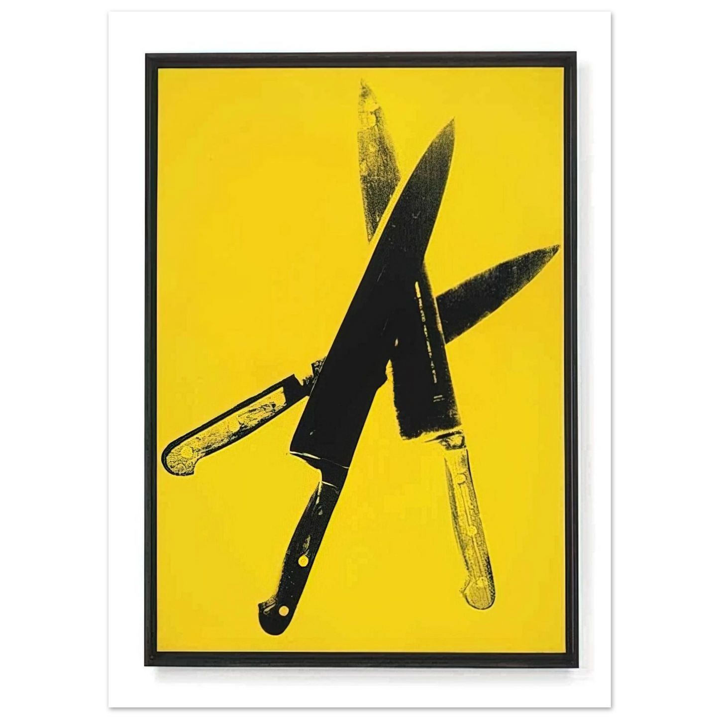 Andy Warhol - Knives Fine Art Poster