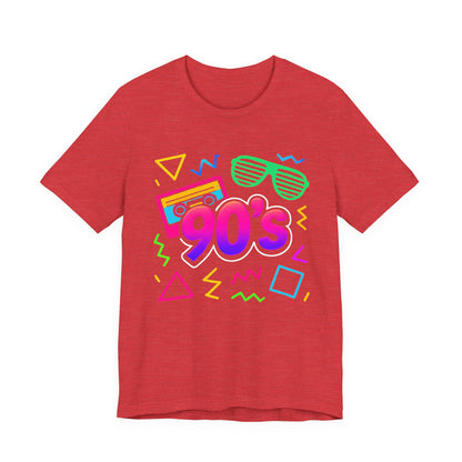Musique old school des années 90 - ambiance arcade Classique années 90 Rétro Vintage. Années 1990 Les années 90 J'adore les années 90 T-Shirt