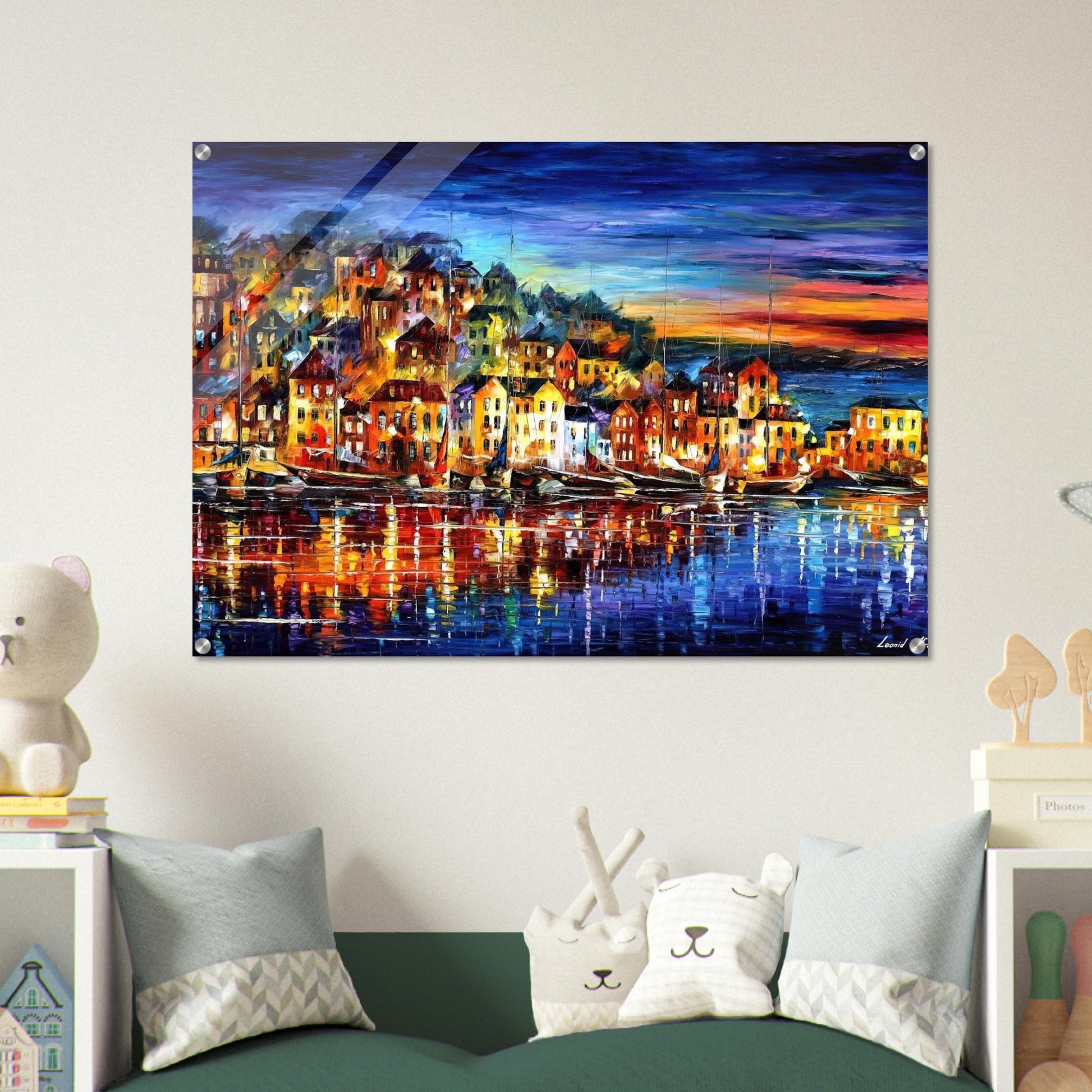 Leonid Afremov - Leonid Afremov Acrylic Print - 70x100 cm / 28x40″ inches | Leonid Afremov Wall Art | Leonid Afremov Prints