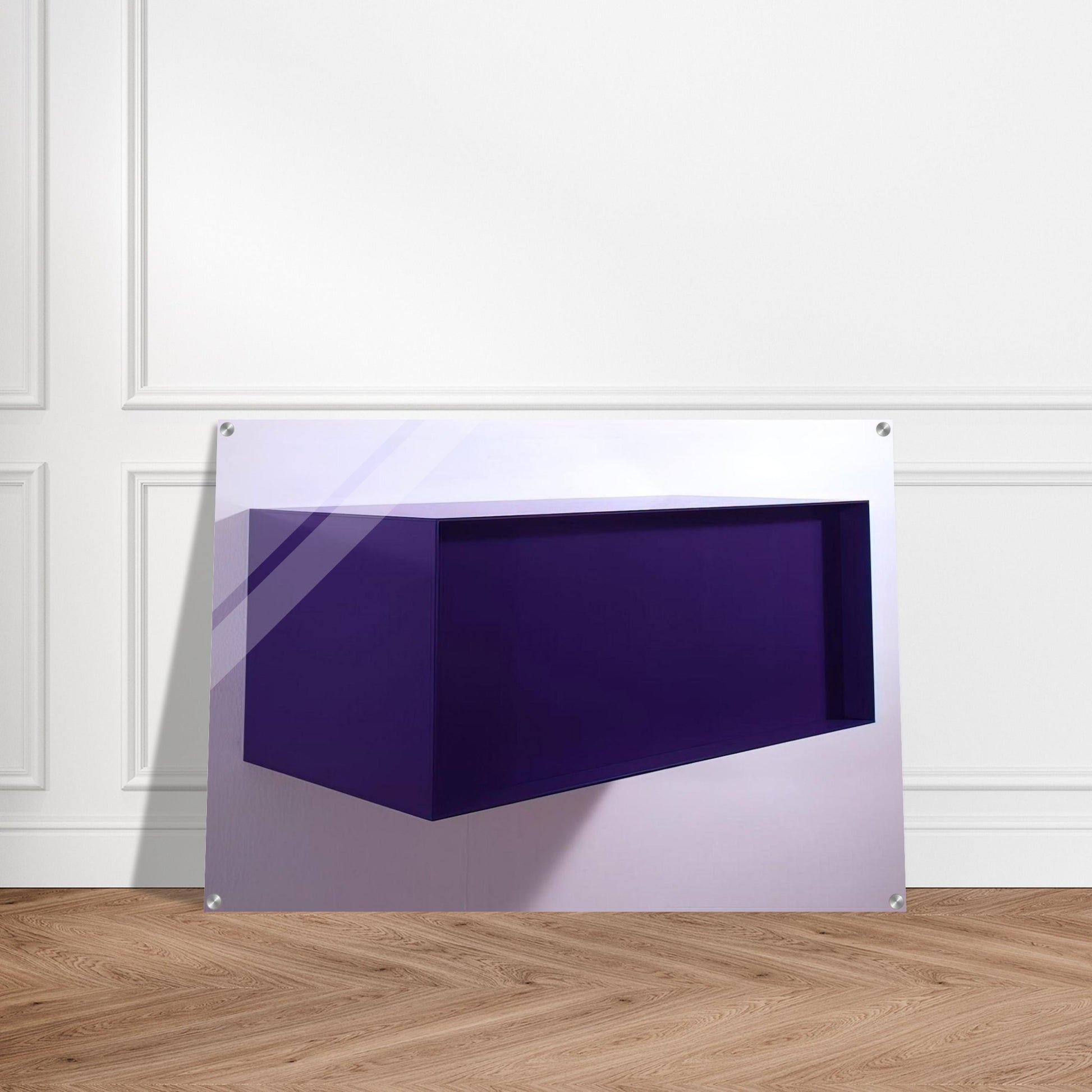 Untitled DJ 77-18 Meter Box - 1977 - Donald Judd Acrylic Print - 70x100 cm / 28x40″ inches