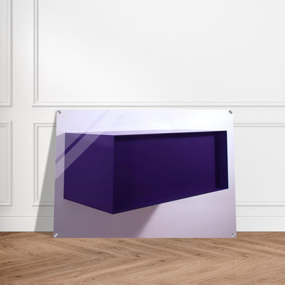 Untitled DJ 77-18 Meter Box - 1977 - Donald Judd Acrylic Print - 70x100 cm / 28x40″ inches