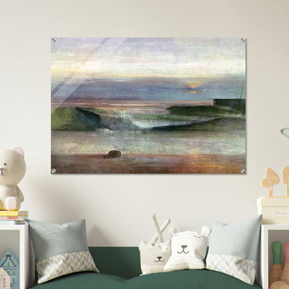 THE WAVE 1944 - Victor Pasmore Acrylic Print - 70x100 cm / 28x40″ inches