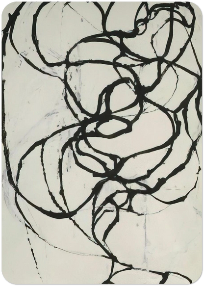 Eagles Mere Set, 5 - 1997 By Brice Marden Pack of 10 Post Cards | Brice Marden Post Cards | A6 (10.5 x 14.8 cm) - 4.1 x 5.8 inches