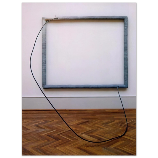 Eva Hesse - HANG UP 1966  75x100 cm / 30x40inches Fine Art Poster