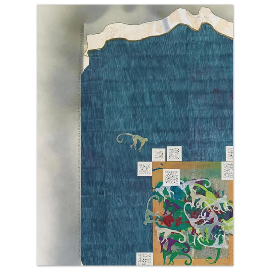 Alighiero Boetti - UNTITLED  75x100 cm / 30x40inches Fine Art Poster