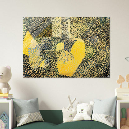 MADRID ARCHITECTURE AND POPLARS - Salvador Dali Acrylic Print - 70x100 cm / 28x40″ inches