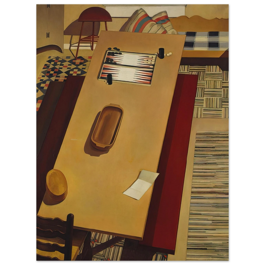 Charles Sheeler - Americana - 1931  75x100 cm / 30x40inches Fine Art Poster