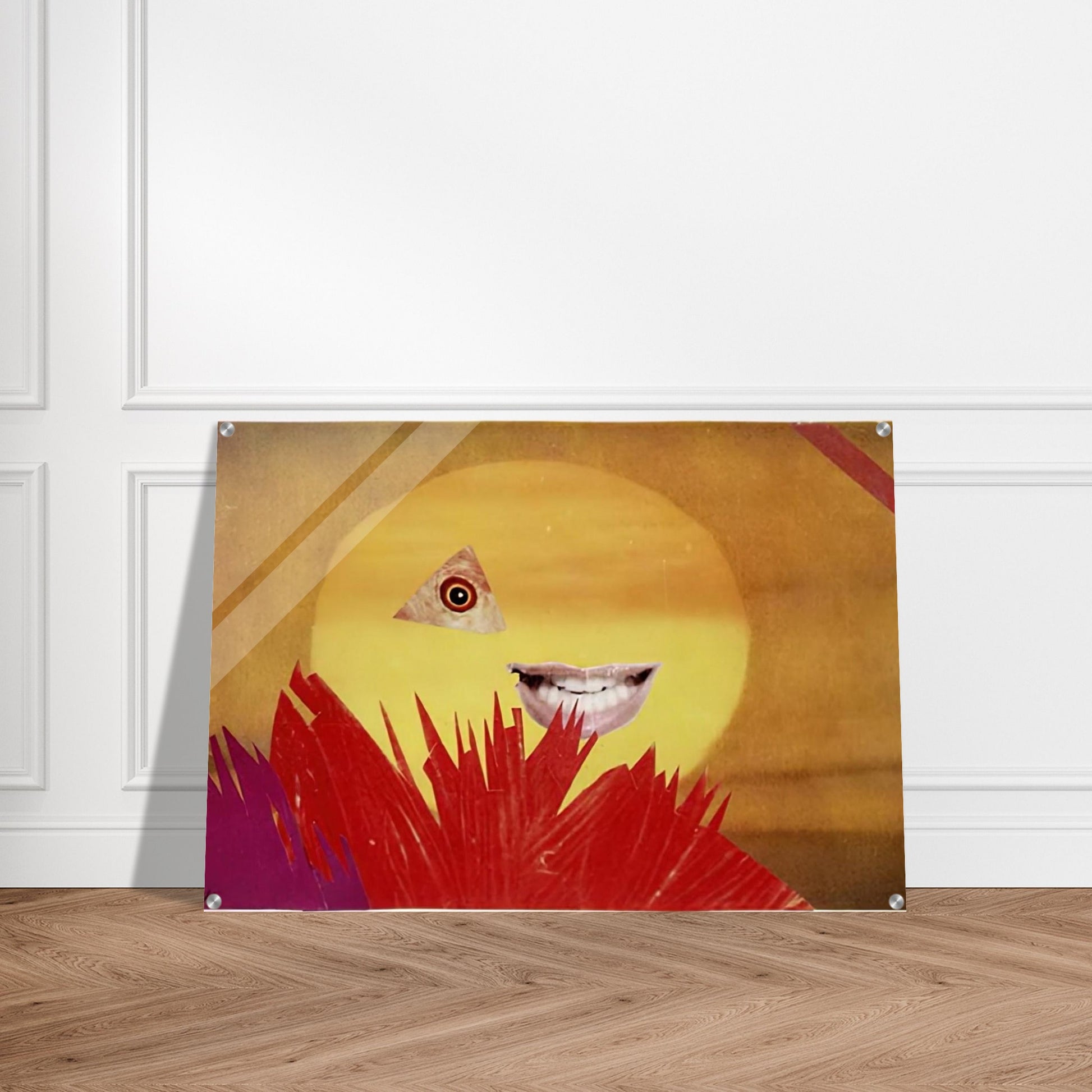 LITTLE SUN 1969 - Hannah Hoch Acrylic Print - 70x100 cm / 28x40″ inches | Hannah Hoch Wall Art | Hannah Hoch Prints