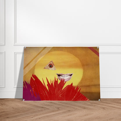 LITTLE SUN 1969 - Hannah Hoch Acrylic Print - 70x100 cm / 28x40″ inches | Hannah Hoch Wall Art | Hannah Hoch Prints