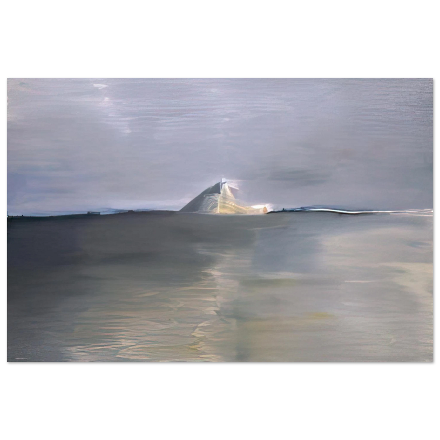 Nicolas de Stael - Marine au cap - Lyrical Abstraction Fine Art Poster
