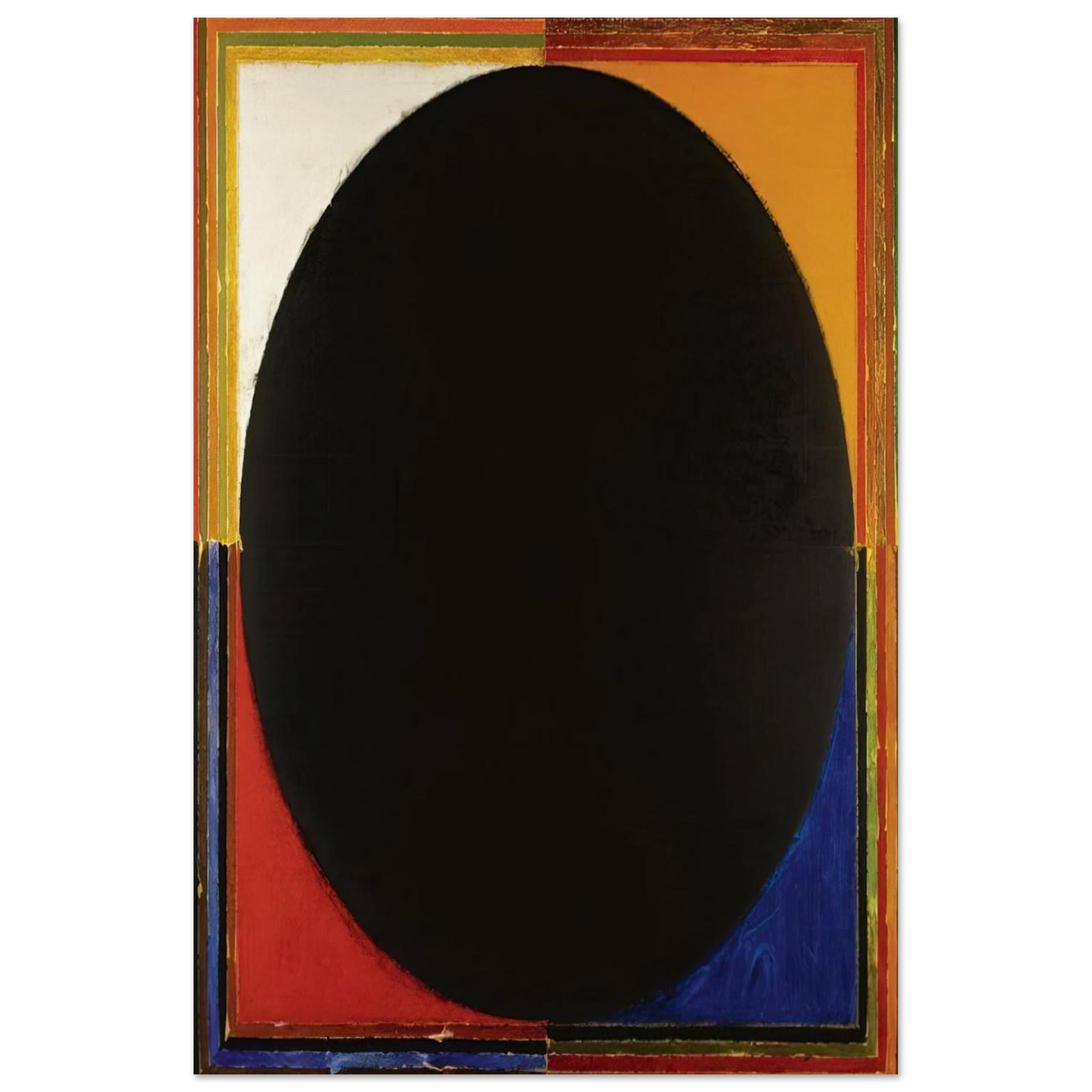 Bindu - 1985 - S. H. Raza Art Prints - 100x150 cm / 40x60″ inches | S. H. Raza Poster | S. H. Raza Prints