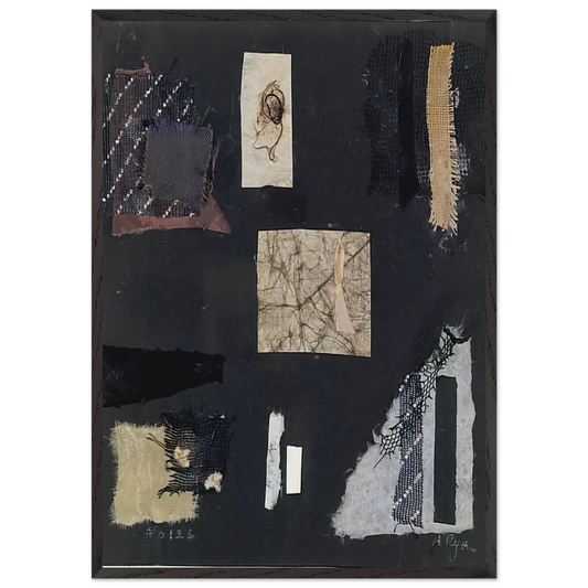 Number 126 - 1948 - Anne Ryan 70x100 cm / 28x40 inches Framed Art Print – Black Wooden Frame