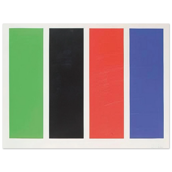Ellsworth Kelly - Four Panels  75x100 cm / 30x40inches Fine Art Poster